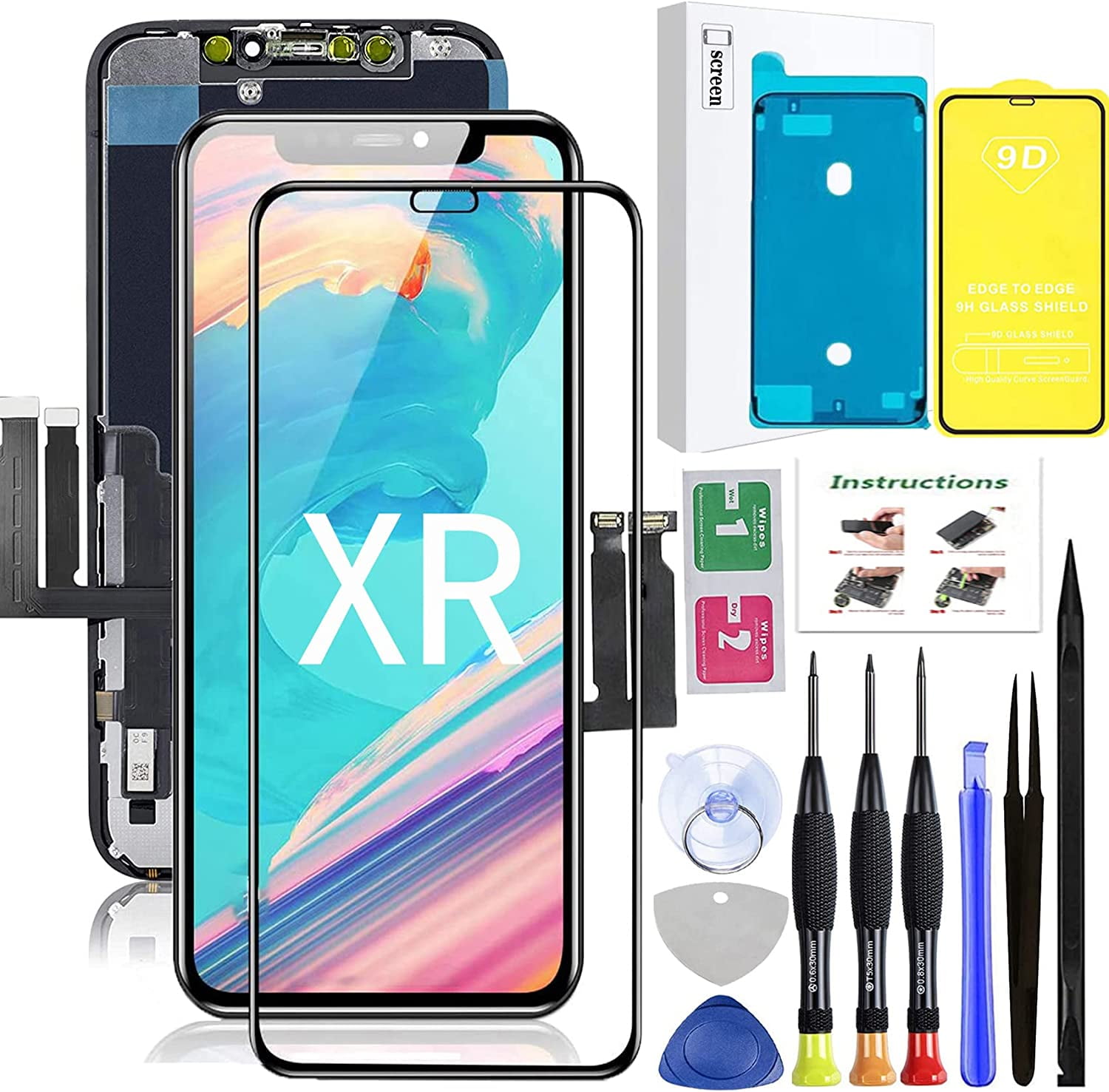 for iPhone XR Screen Replacement,LCD Display Touch Screen Assembly