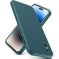 thumbnail image 1 of for iPhone Xs Case, Thin Liquid Silicone Case,Shockproof,Slim Thin Phone Case for iPhone Xs, Full Body Screen Camera Protective Cover-Green 2-IPXS-05, 1 of 14