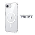 thumbnail image 1 of for iPhone16 E Case, Compatible with MagSafe, Shockproof Military-Grade Protection, Magnetic Phone Case for iPhone 16 E, Clear, 1 of 5