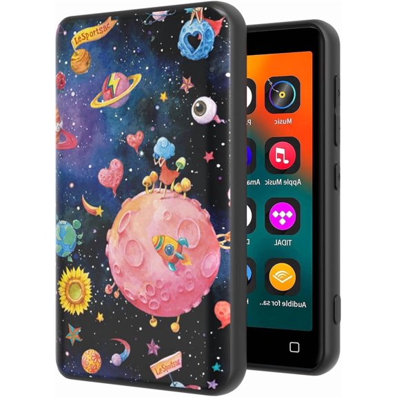 for innioasis G1 Mp3 Player Case innioasis G3 Mp3 Player Case Slim Fit Soft TPU Protective Cover Planet