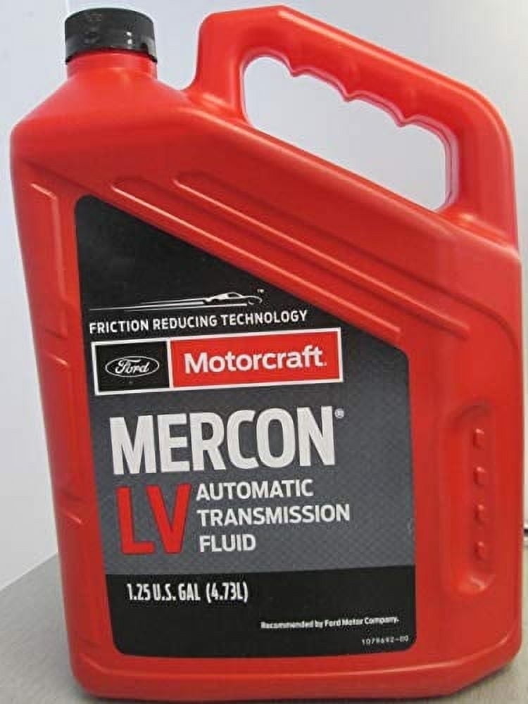 ford Motorcraft XT105Q3LV Mercon LV Automatic Transmission Fluid, 1.25 Gallons