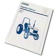 ford Operators Manual Tractor 3415