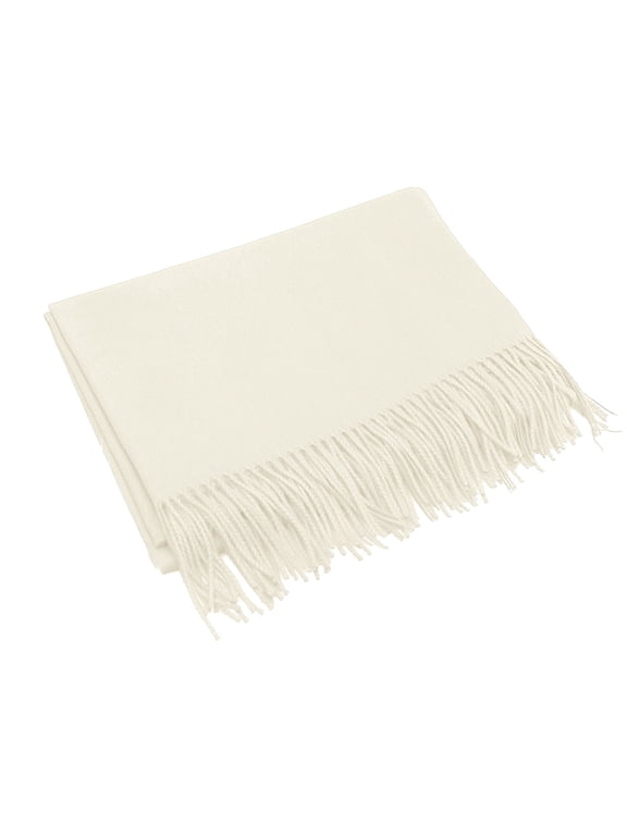 formal Dress Pashmina Shawl, Wedding Party Wrap Scarf, Soft Versatile Cape, Women Light Comfortable Decorative Shawl for Banquet Gathering Dress Up Elegant Shoulder Wear,White