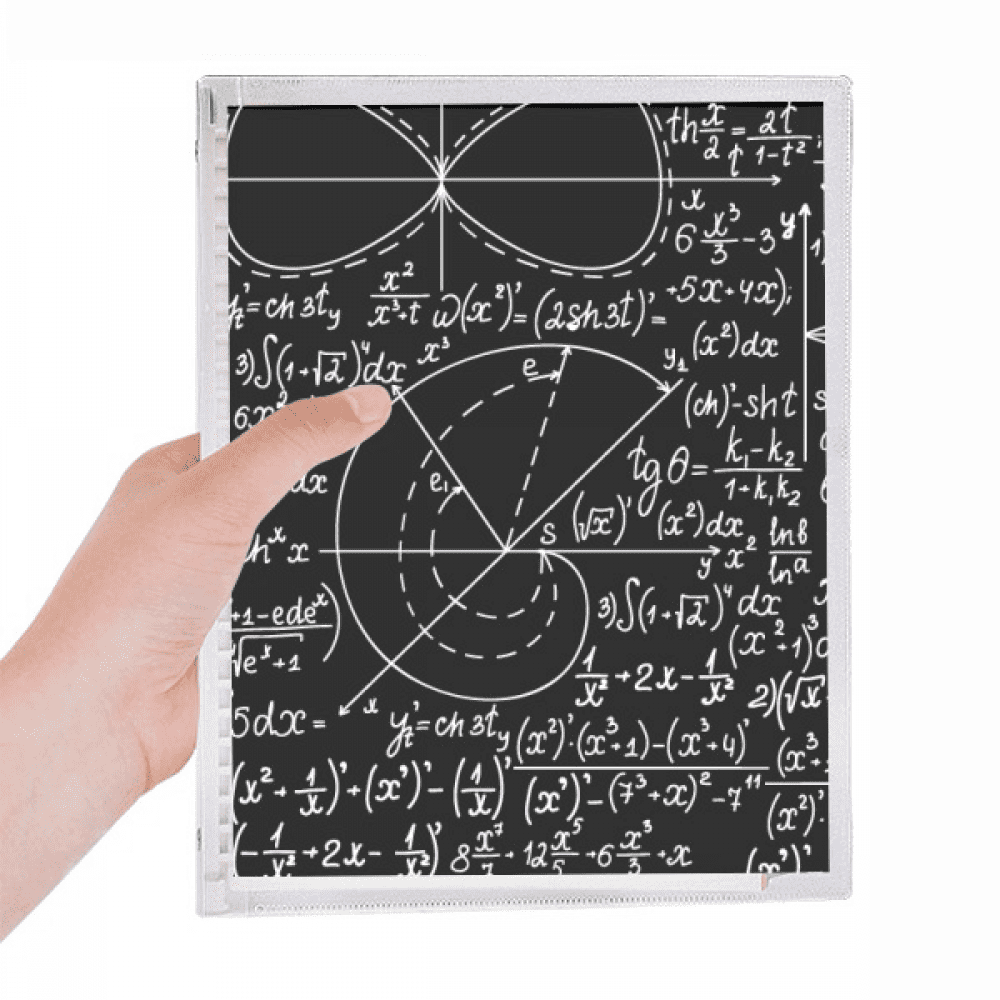 formulas science calculus notebook loose diary refillable journal statiry