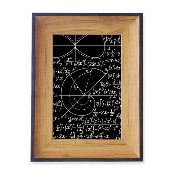formulas science calculus photo frame exhibition display art desktop painting