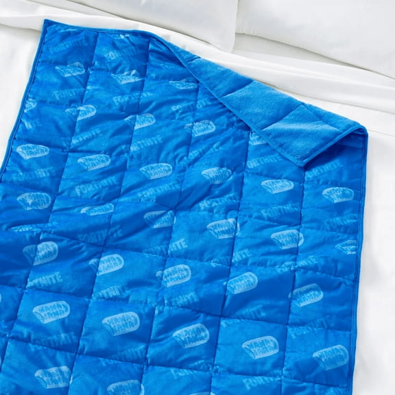 fortnite Nana Blue Polyester Bed Blanket Hypoallergenic
