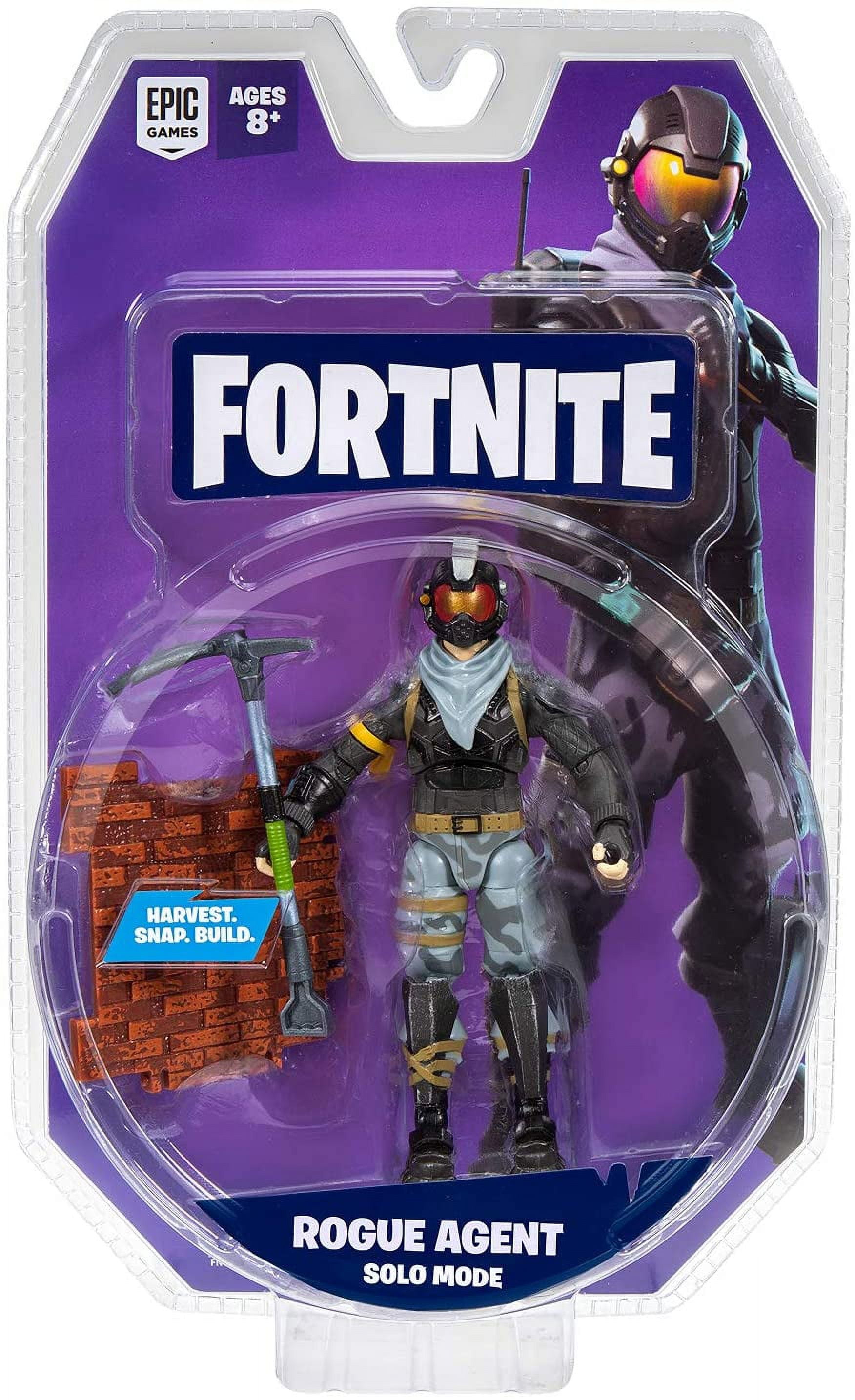 fortnite Solo Mode Rogue Agent Action Figure, 4-inch, Collectible