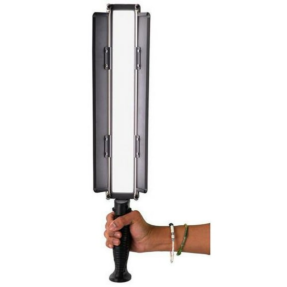 fotodiox pro flapjack led wand (c-308as) bicolor edge light - 3x16-inch ultra-thin strip light, professional dual color led, dimmable photo/video light kit with case