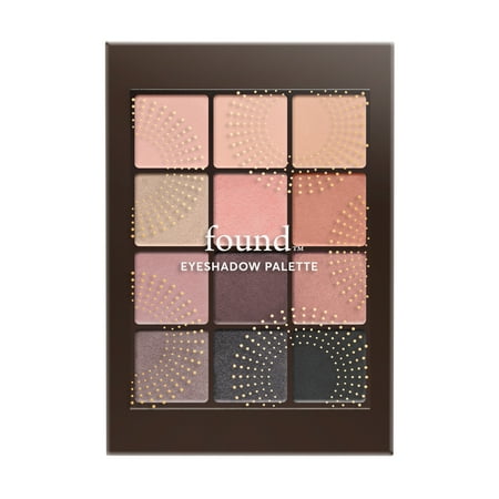 found 12 Piece Eyeshadow Palette with Bamboo and Rice Powder, 20 Blush, 0.23 fl oz