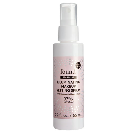 found Illuminating Makeup Setting Spray with Honeysuckle, Stardust, 2 fl oz