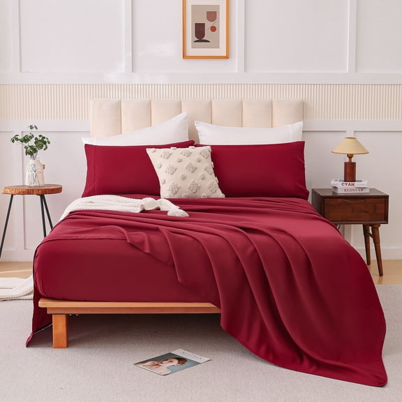 four-piece bed set, Q