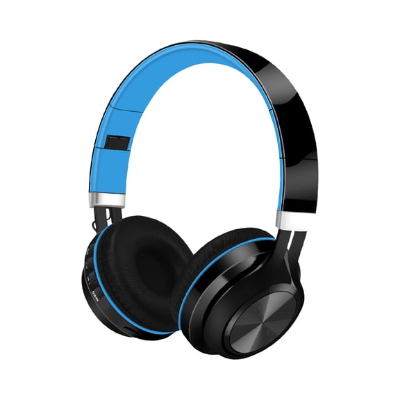 Bluetooth Headphones, 120H Playtime Headphone Wireless Bluetooth with 3 EQ Modes, Low Latency, Hands-Free Calls, Over Ear Headphones for Travel Home Office Cellphone PC