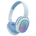 thumbnail image 1 of Hybrid Active Noise Cancelling Headphones, 60H Playtime, Built-in Mic, Wireless Over Ear Headsets with Case,Bluetooth 5.4,Deep Bass Comfort Fit Soft-Earpads Fast Charging, 1 of 8