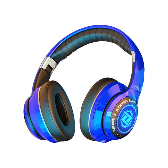 Hybrid Active Noise Cancelling Headphones with HD Sound, Wireless Bluetooth Headphones Over The Ear Unequaled Comfort, Vivid Deep Bass, for Home Office Travel Birthday Gift