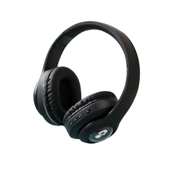 Stitch Bluetooth Headphones, Wireless Headphones with Microphone Includes Aux Cord, Volume Reduced Kids Foldable Headphones for School, Home, or Travel