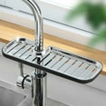 thumbnail image 1 of Sink Caddy Sponge Holder for Kitchen with Brush Holder and Stainless Steel Self Drain Tray, Rustproof Kitchen Sink Organizer for Sponge, Soap Dispenser Storage Accessories, 1 of 1