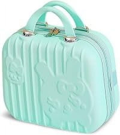 fourthline Mini Hard Shell Hard Travel Luggage Makeup Case Small ...