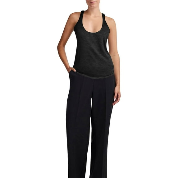 frariair Activewear Essential Tank Top With Adjustable Straps And Lightweight Fabric For Comfortable Sports And Summer Activities Black