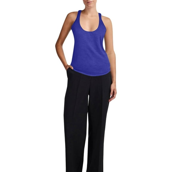 frariair Activewear Essential Tank Top With Adjustable Straps And Lightweight Fabric For Comfortable Sports And Summer Activities Blue