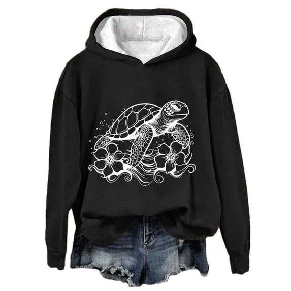 frariair Animal Print Women's Print Hoodie Sweatshirts Hooded Fall Casual Long Sleeve Pullover Tops Sweatshirt Zip up Zipped Hoodies Women