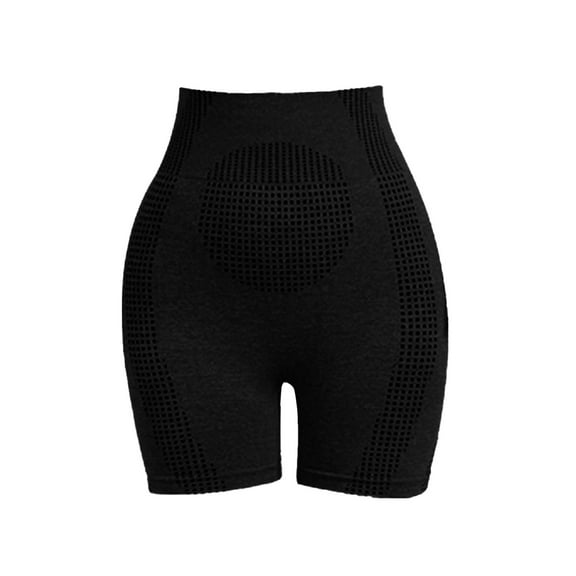 frariair ​Body Sculpting Shaper Shorts For Women Firm Control High Waisted Toning Garment With Double Gusset Comfort​ Black