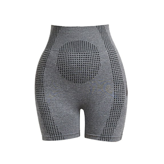 frariair ​Body Sculpting Shaper Shorts For Women Firm Control High Waisted Toning Garment With Double Gusset Comfort​ Grey