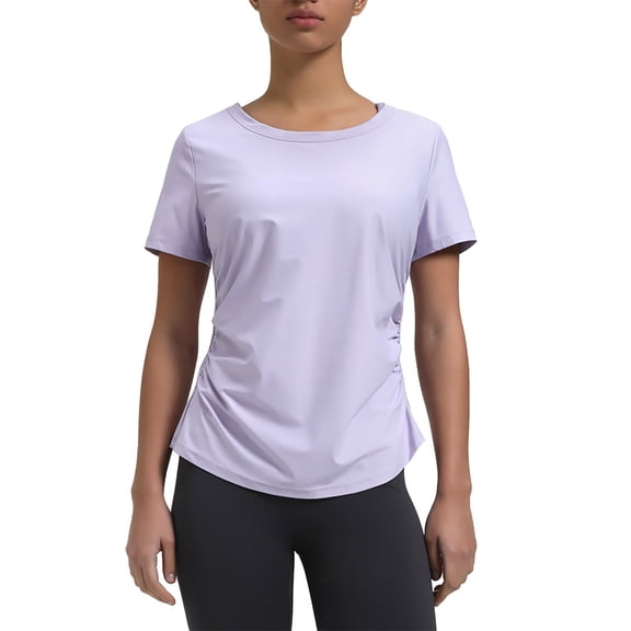 frariair Body Shaping Athletic Top Featuring Contour Enhancing Design Perfect For Gym Style Visuals Purple