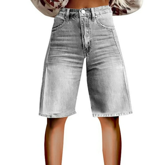 frariair ​Boho Style Wide Leg Pants For Women Elastic Waist Floral Print Linen Blend Lightweight Beach Vacation Lounge Trousers​ White