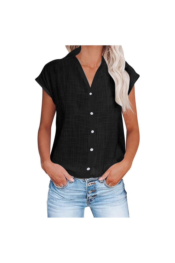 Classic Tailored Blouse With Extended Size Range Design Ideal For Workwear Foundations And Conference Attire Black