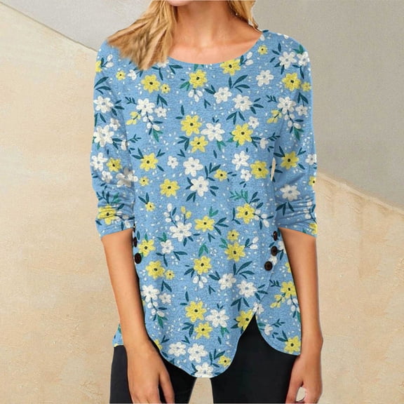 frariair ​Contemporary Irregular Cut T-Shirt Featuring Dynamic Design Perfect For Art District Exploration​ Dark Blue