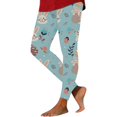 thumbnail image 1 of frariair Easter Leggings for Women Spring Bunny Egg Printed Slimming Yoga Pants Workout Leggings Yoga Pants, 1 of 4