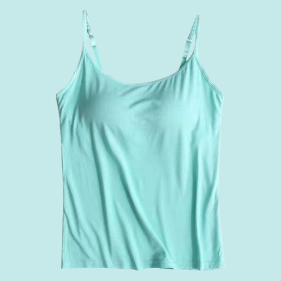 frariair ​Fitness Cami Top Featuring Built-In Breathable Mesh Perfect For Low Impact Workouts And Dance Classes​ Mint Green