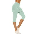 thumbnail image 1 of frariair ​High Performance Athletic Skirt For Women With Built In Compression Shorts Quick Dry Tennis Golf Fitness Multi Sport​ Green, 1 of 8