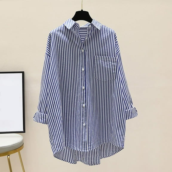 frariair Ladies Checkered Flannel Shirt Featuring Artisan Embroidery And Relaxed Fit For Cool Weather Comfort Blue