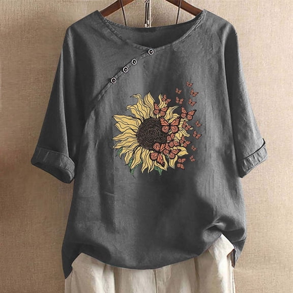 frariair ​Organic Cotton Urban Shirt Featuring Roll-Tab Sleeves Perfect For Eco-Conscious Style And Weekend Strolls​ Grey