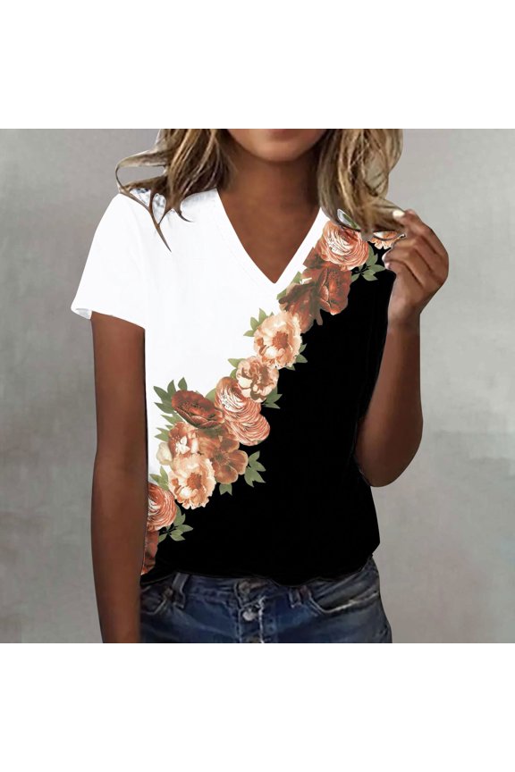 Soft Thin Base Layer Tee With Dynamic All-Over Print For All-Season Versatility And Effortless Style In Warm Weather Black