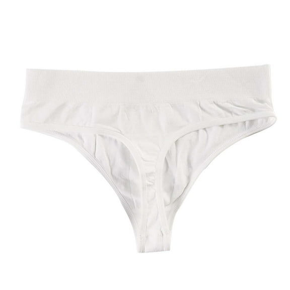 frariair Thongs for Women High Waisted Bikini Underwear Smooth Hipster Breathable Ladies Seamless Underwear for Women