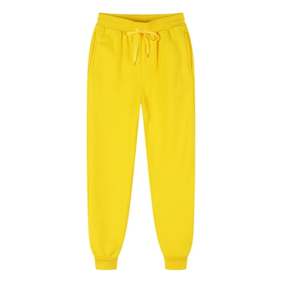 frariair ​Women's Oversized Casual Sweatpants With Stretch Waistband Comfy Lounge Pants For Home Athletic Leisure Wear​ Yellow