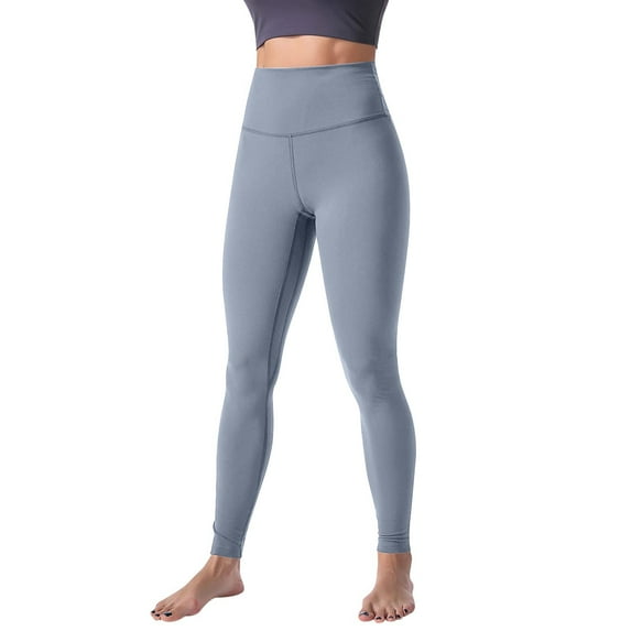 frariair Women's Performance Squat Proof Yoga Pants Tummy Control Sculpting High Waist Seamless Leggings For Gym Fitness And Lounge Light Blue