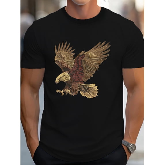 freedom Eagle G500 pure cotton men's T-shirt comfort fit