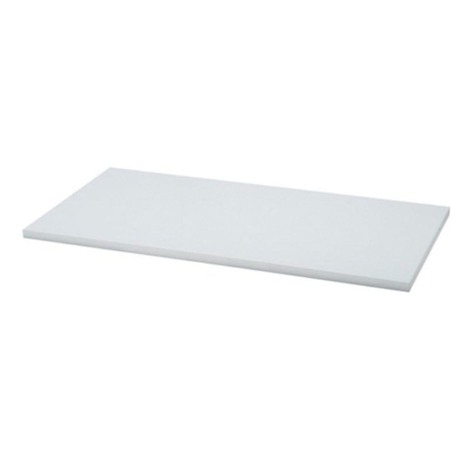 White 30" x 14" Melamine Wood Shelf