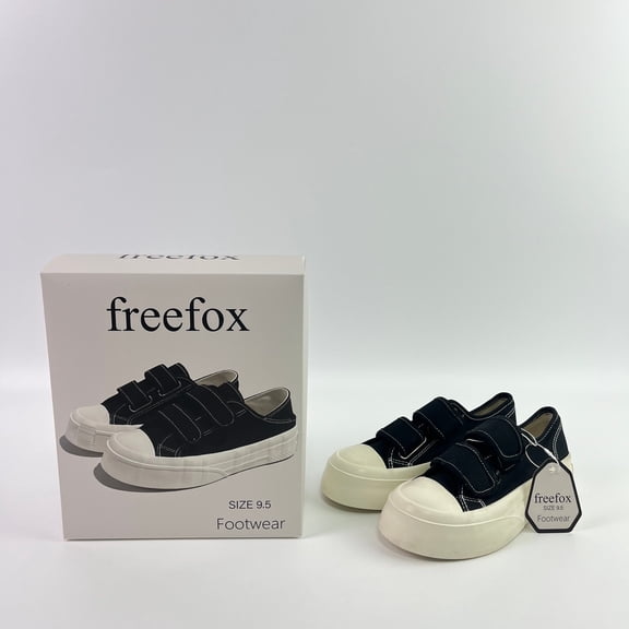 freefox Footwear,Womens Comfortable Elastic Shoes Stylish Canvas Fashion Sneakers Cute Lightweight Slip On Shoes Casual Flats for Walking - Size 9.5