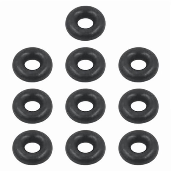 freneci 2x10x Rubber O Rings Gym Machine Accessories for Pulley System Fittings 4mm ID 2 Pcs
