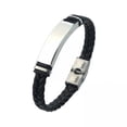 thumbnail image 1 of freneci 2xValentine's Day Bracelet Gift Couple Bracelet for Beach Birthday Gifts Party Black, 1 of 8