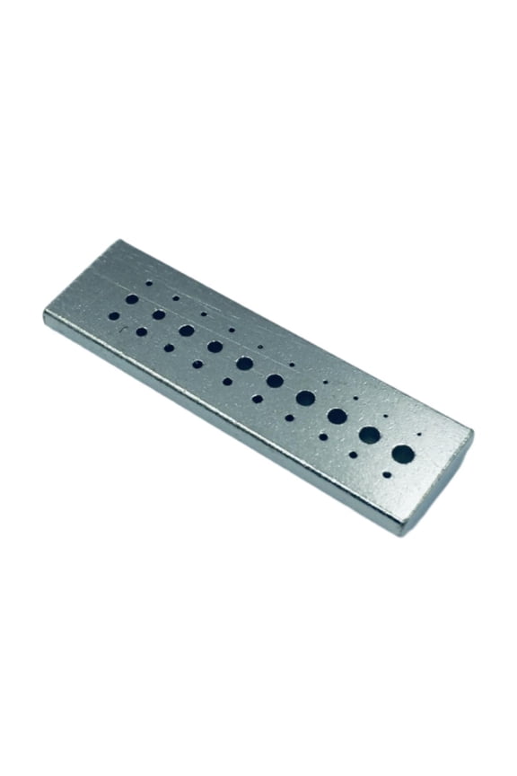 30 Holes Riveting Stake Watch Staking Tool Heavy Duty Riveting Staking Block