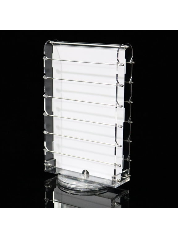 Acrylic Earring Stand 360 Rotating 7 Tiers Earring Hanger Earrings Organizer