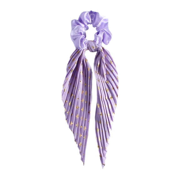 freneci Bow Hair Scrunchies Elegant Lightweight Long Ribbon for Party Gifts