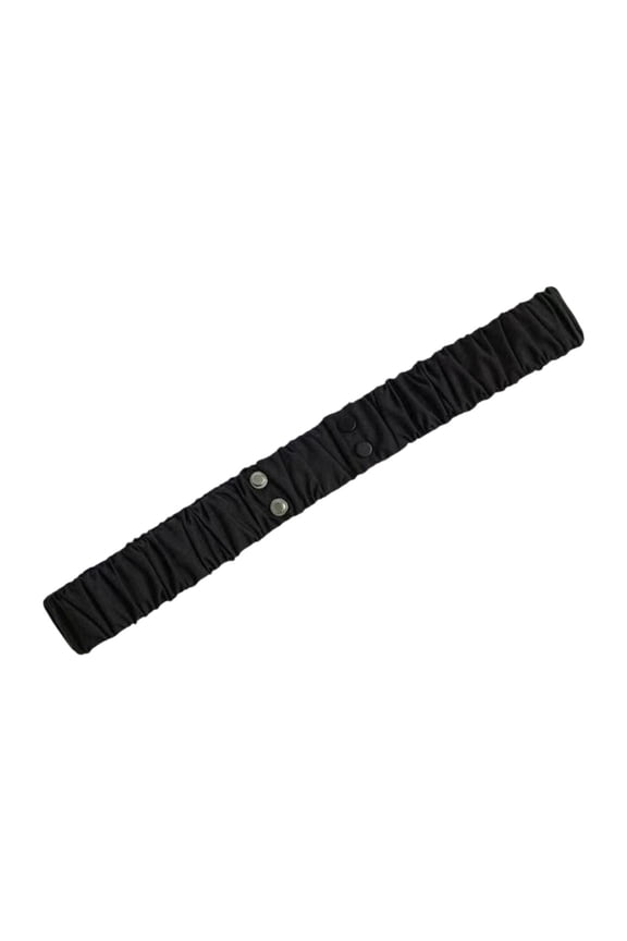 Cinch Belt Clothing Accessories Elegant Casual Decoration Waist Band for Clothes Black