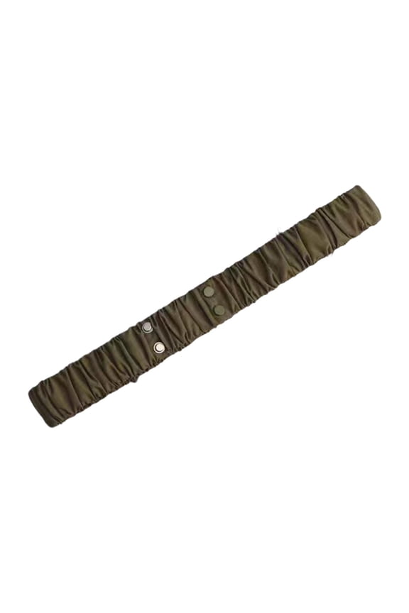 Cinch Belt Clothing Accessories Elegant Casual Decoration Waist Band for Clothes Dark khaki
