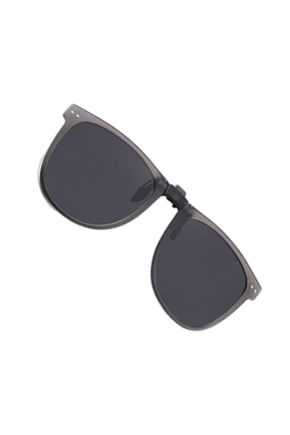 Clip on Sunglasses Comfortable Outdoor Sunglasses Clip for Men Sport Outdoor Grey